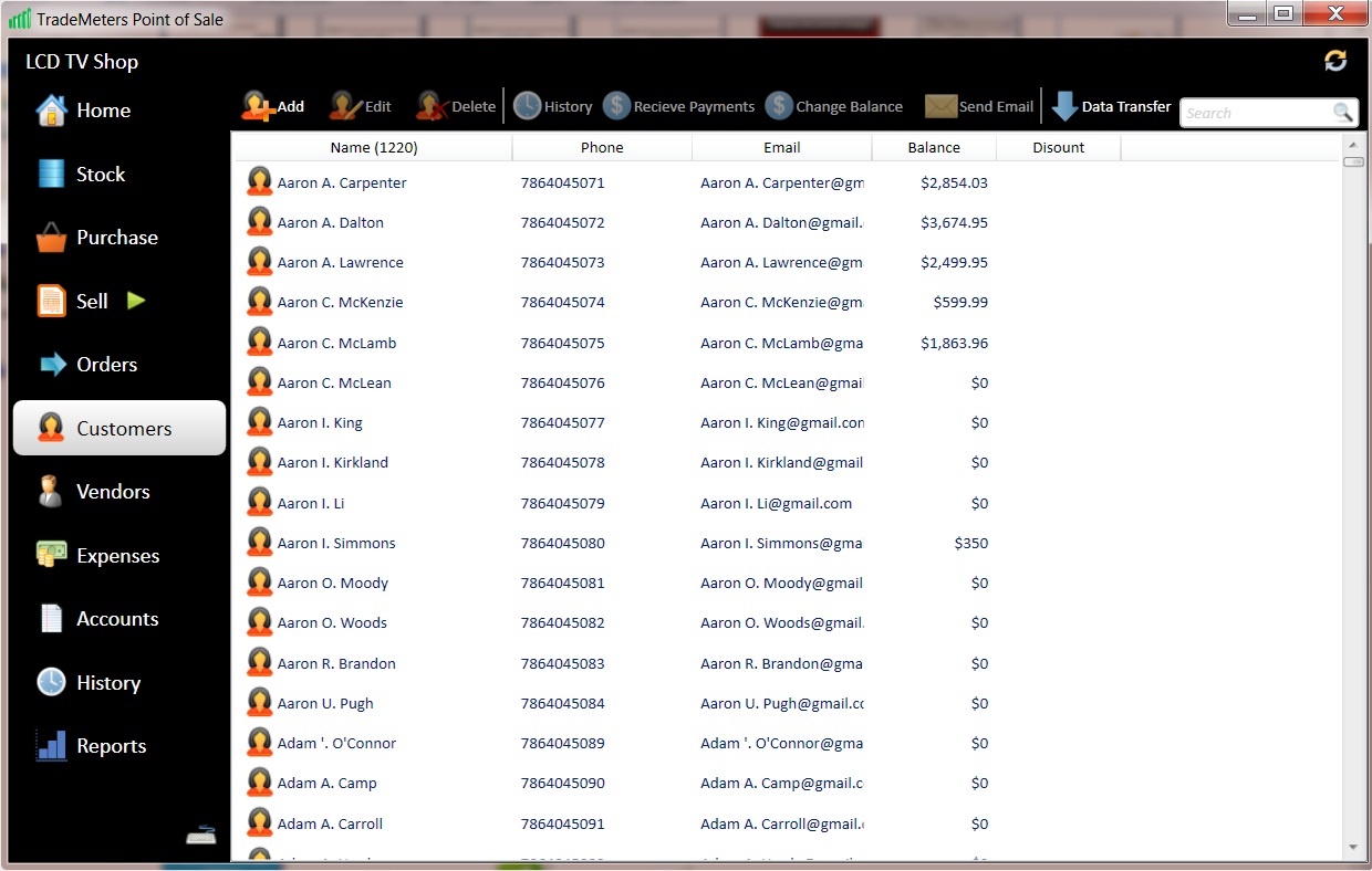 retail POS software