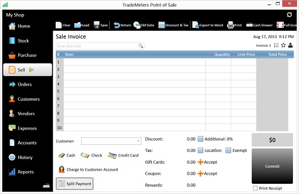 retail POS software
