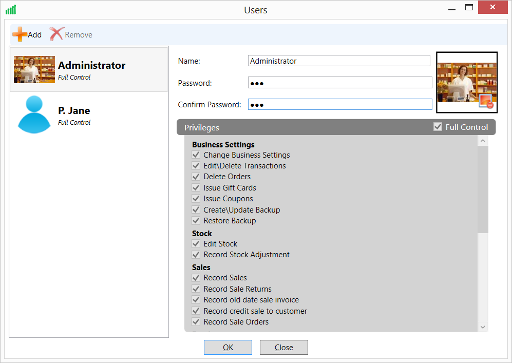retail POS software